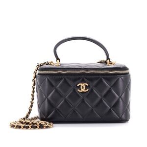 Classic Top Handle Vanity Case